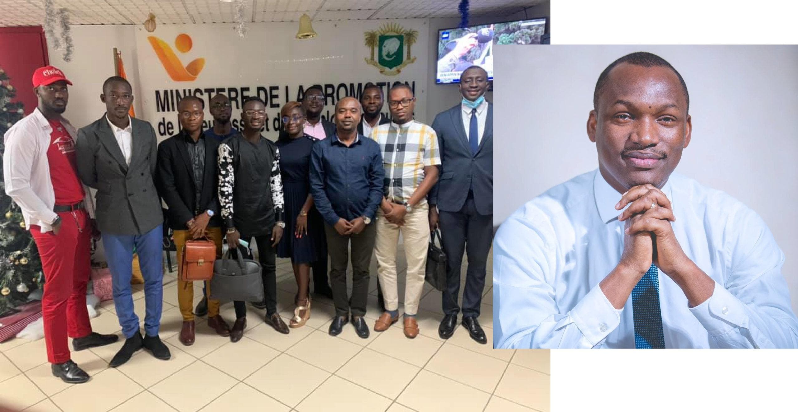 Côte d'Ivoire: Le Ministre de l'emploi Jeune rencontre les jeunes entrepreneurs.