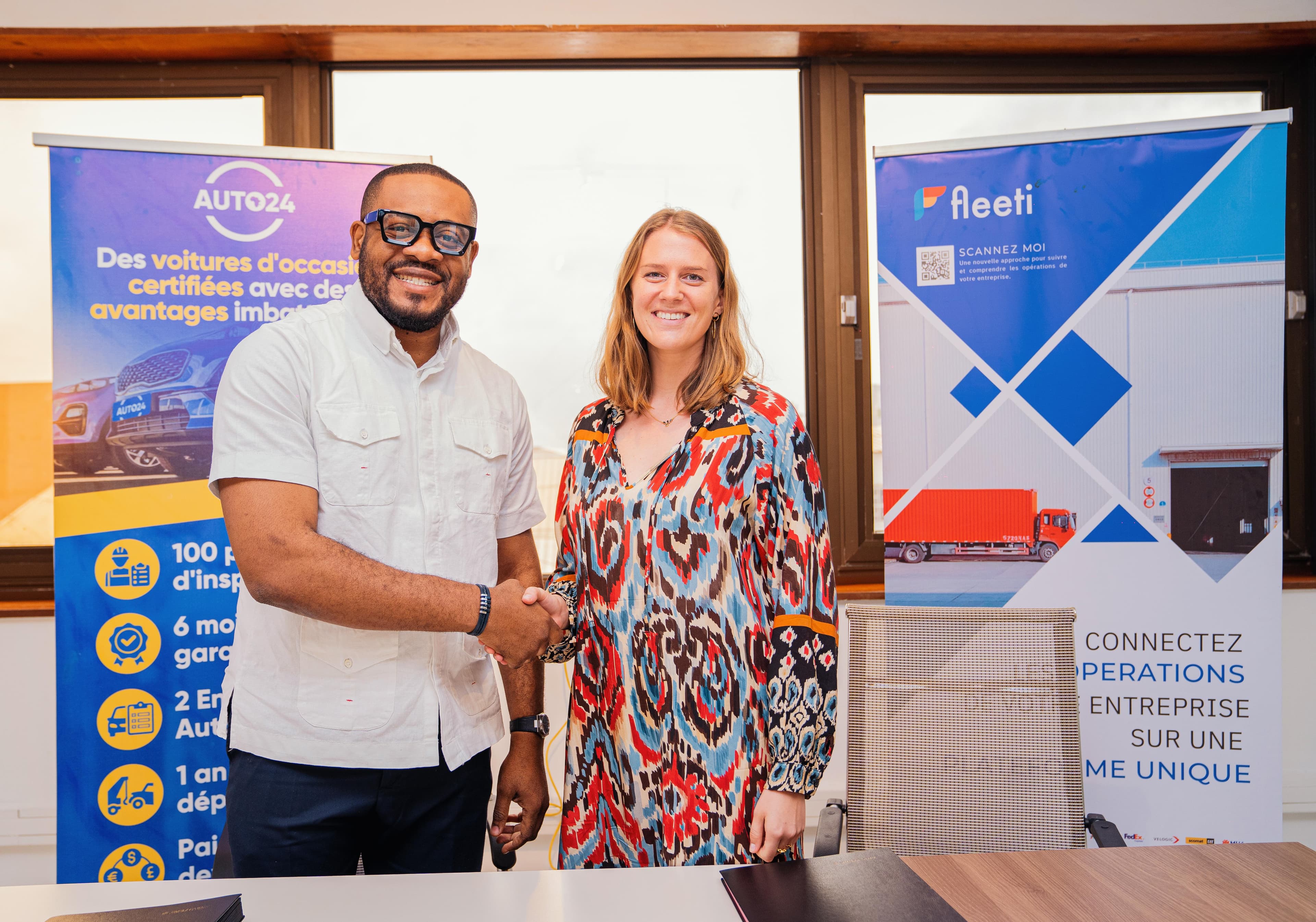 AUTO24.africa et Fleeti s'unissent pour révolutionner la mobilité connectée en Afrique