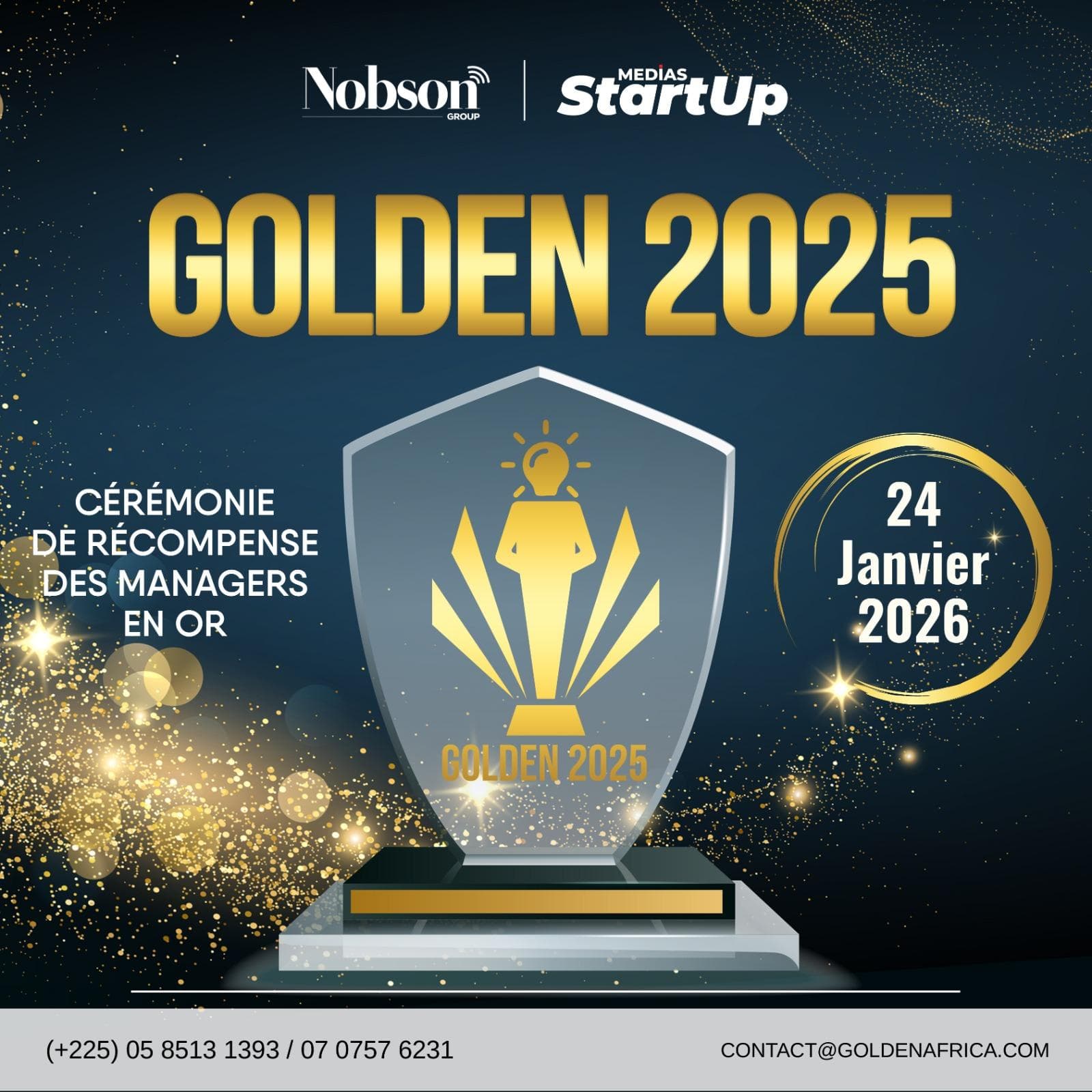 Lancement officiel de la cérémonie "Golden 2025 Le Manager en Or"