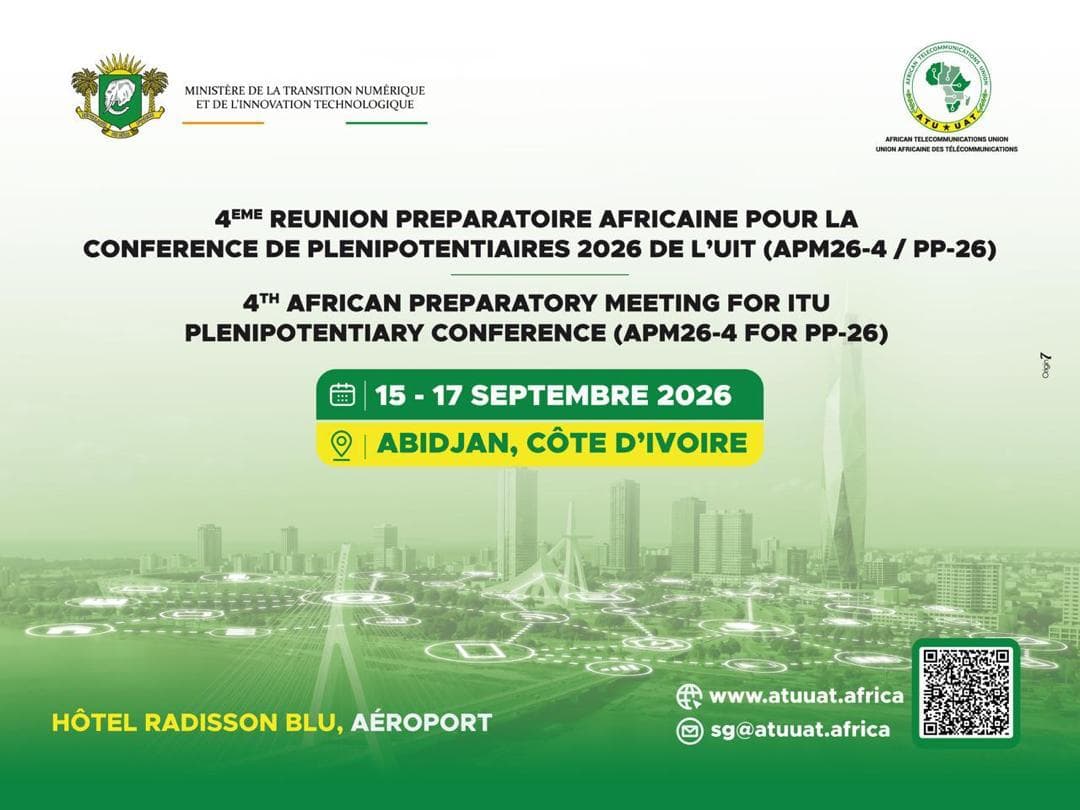 Abidjan accueille la dernière réunion africaine avant la Conférence des Plénipotentiaires de l’UIT