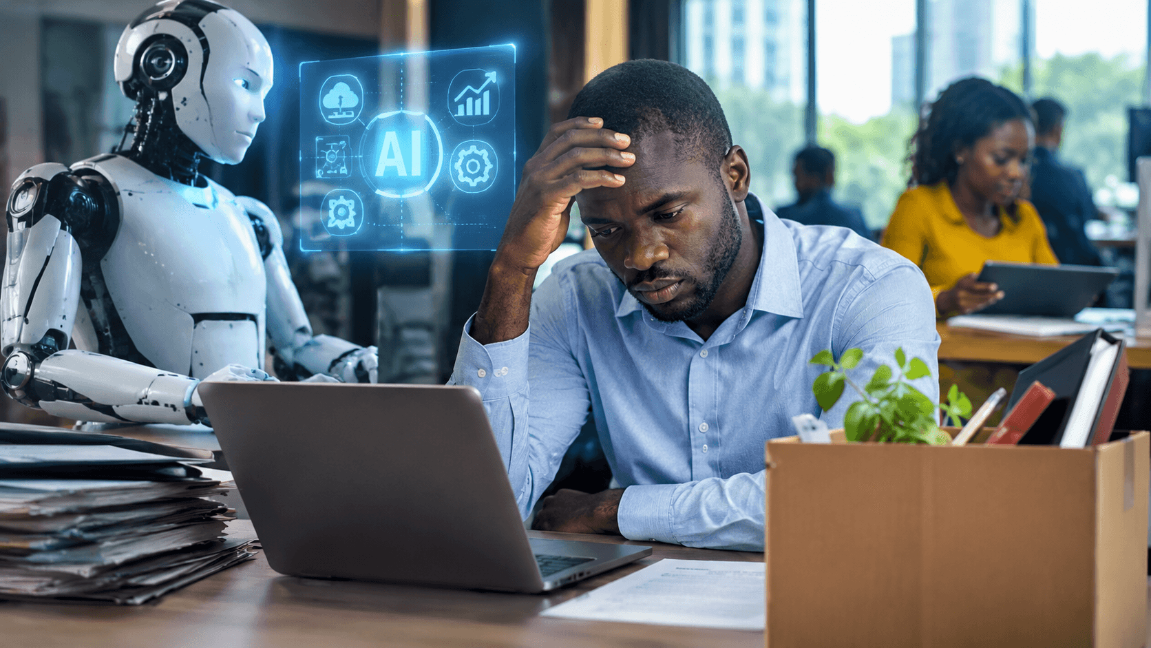 Voici les 8 métiers les plus menacés par l'IA d'ici 2027 en Afrique francophone