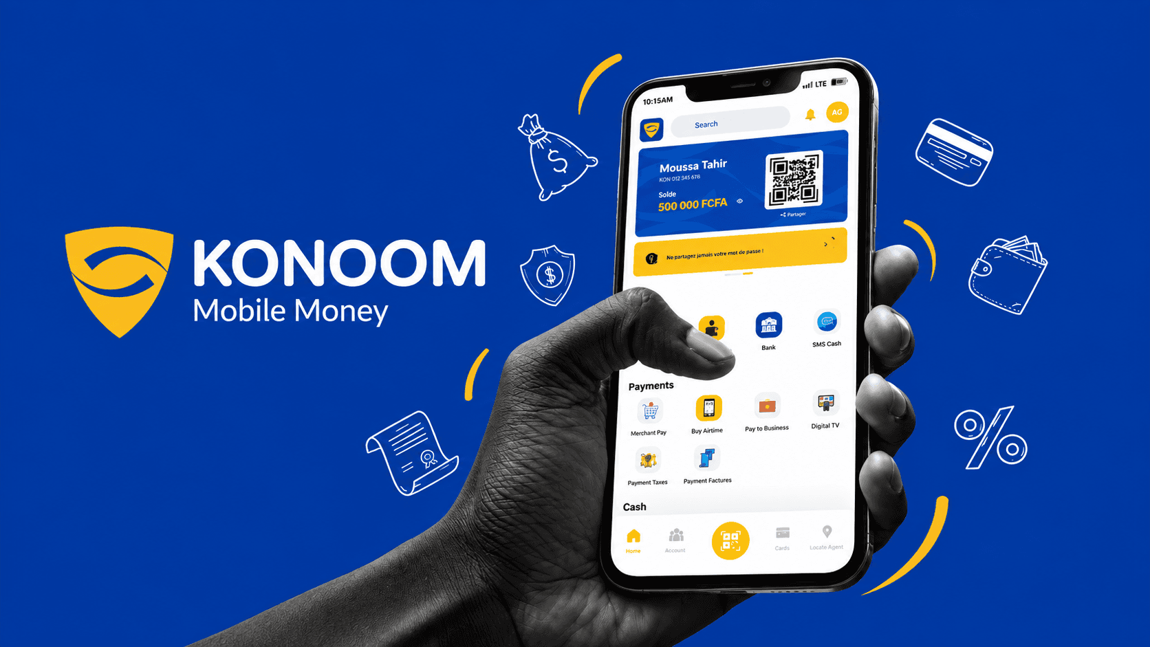Konoom Mobile Money, la fintech tchadienne qui veut bousculer le marché des paiements au Cameroun