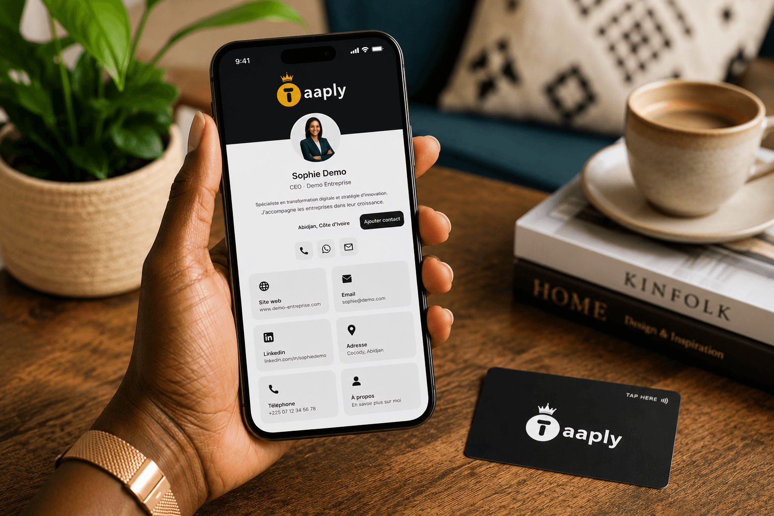 Taaply : la startup camerounaise qui simplifie le partage d'identité numérique