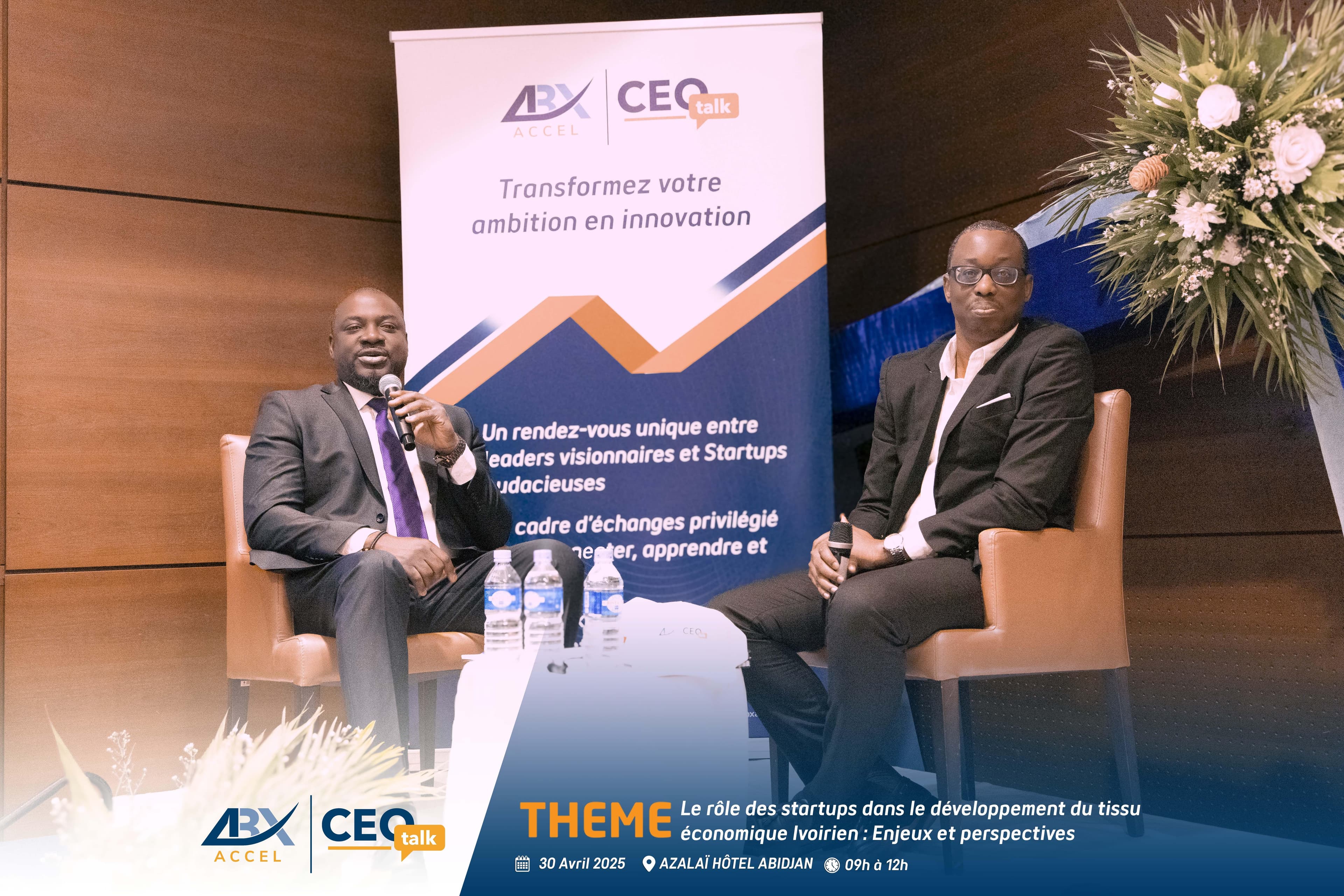 CEO Talk : ABX ACCEL fait dialoguer startups et institutions autour de l’innovation en Côte d’Ivoire